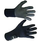 U.S. Divers Comfo Grip 3 mm Cold-Water Underwater Diving Neoprene Snorkeling Gloves, Black