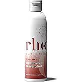 Rho Nutrition Liposomal Curcumin + Resveratrol (1 Pack) – Ultra High Absorption Liquid Curcumin Supplement – Promotes Joint Comfort, Mobility, Cellular Health and Overall Well-Being