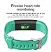 Fitness Tracker Heart Rate Monitor Gemeita Sport Smart Wristband IP67 Waterproof Wearable Activity Tracker with Steps&Calorie Burned and Distance Counter Sleep Monitor Pedometer (green)
