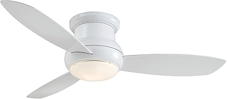 Minka Aire Concept Ii Wet Led 52 Ceiling Fan White Finish