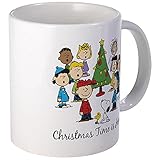 CafePress - The Peanuts Gang: Christmas Is Here Mug - Unique Coffee Mug, Coffee Cup