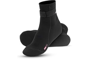 Seaskin Neoprene Socks, 3mm Beach Volleyball Sand Soccer Wetsuit Socks
