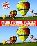 Mega Picture Puzzles: Challenge Yourself to Spot the Differences by 