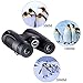 QUNSE Binoculars for Adults Compact, 10X42 HD Professional, Bak4 Roof Prisms and FMC Optical Lenses, for Bird Watching, for Stargazing, Camping, Concerts, for Hunting, Outdoor Safaris.