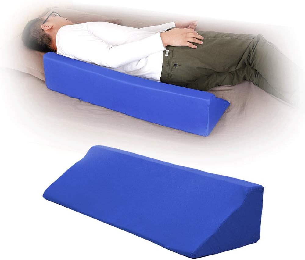 Bed Rail Foam Wedge Bed Rails for Elderly Adults Guard Bed Railing Seniors Side Bedrails Safety Cane Assist Hospital Bumpers Medical Support Bolsters Cushion 7" X 11.2" X 34"