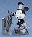 Good Smile Steamboat Willie: Mickey Mouse (1928 Black & White Version) Nendoroid Action Figure, Multicolor