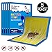 Mouse Glue Boards, Mouse Glue Traps,Mouse Glue Trap, Mouse trap, JCHOPE Mouse Size Glue Traps Sticky Boards, Professional Strength Glue (5 Pack)