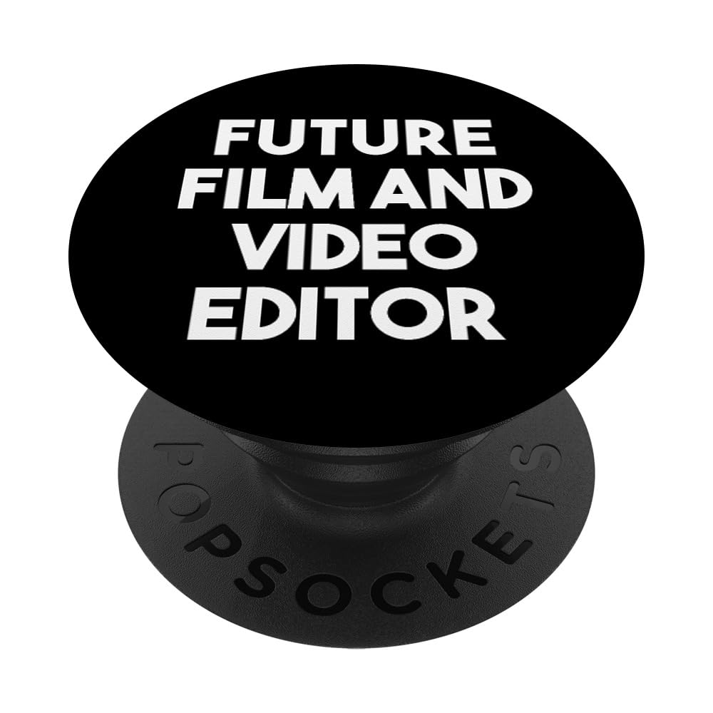 Future Film And Video Editor - Funny PopSockets Swappable PopGrip