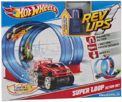 Hot Wheels Rev Ups Super Loop Action 