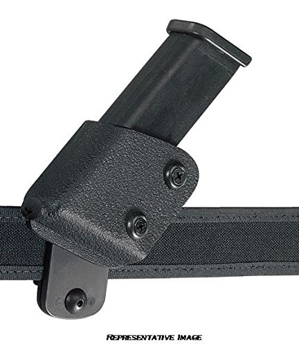 Safariland 773 Competition Open Top Magazine Pouch, STI 2011 5" Full Dust Cover, Plain Red, Left Hand, 1.5" Belt Loop