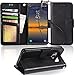 Arae Magnetic Wallet, Compatible with MagSafe Wallet, for iPhone 15/14/13/12 Series, Adjustable Stand with 4 Card Holder, Magsafe Accessories, PU Leather