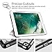 Fintie Case for iPad 6th / 5th Generation (2018/2017), iPad Air 2 / Air 1 (9.7 Inch) - Lightweight Slim Shell Standing Cover with Auto Wake/Sleep Feature, Marble White