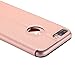 iPhone 8 Plus Case, iPhone 7 Plus Case, LONTECT Slim Thin View Window PU Leather Flip Case with Smart Unlock Metal Slide Touch for Apple iPhone 8 Plus /iPhone 7 Plus - Rose Gold