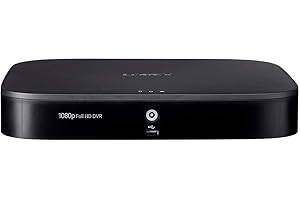 Lorex D241A81B 8 Channel 1080p Analog HD 1TB Security System DVR with Advanced Motion Detection Technology and Smart Home Voi