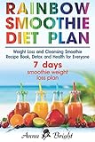 Rainbow Smoothie Diet Plan: Weight Loss and Cleansing Smoothie Recipe Book, Detox and Health for Eve by Anna Bright