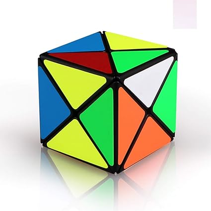 Adeeing Unique Smooth Magic Cube Kids Early Learning Puzzles Toy