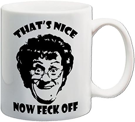 Revolution Ape Mrs Brown's Boys Inspired Drinking Mug - That's Nice Now Feck Off