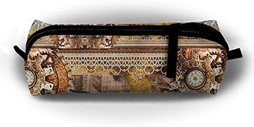 FRTSFLEE Come Fly With Me Steampunk Collage Pencil Bag Pencil Case Portable Stylish Pen Bag Multifunctional School Supplies For Watercolor Pens &amp; Markers | Perfect Gift For Students &amp; Artist