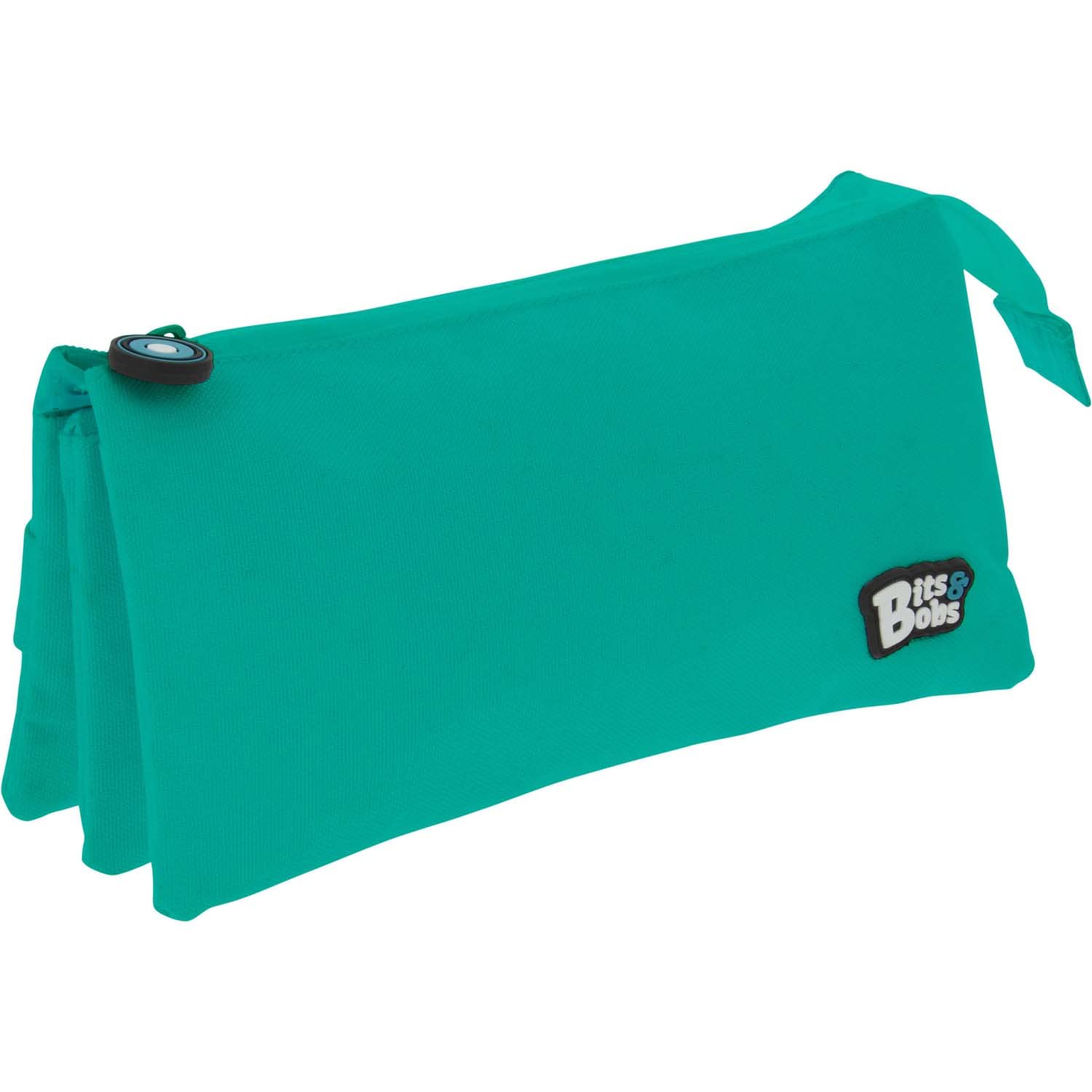 Grafoplás | Triple School Case, Turquoise, 23.5 x 12 x 14 cm, Bits & Bobs, Vivid Colours, Turquoise, 23,5x12x14cm, School