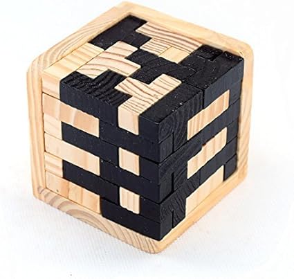 3d wooden brain teasers