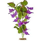 Imagitarium Green Cluster Silk Aquarium Plant, Standard