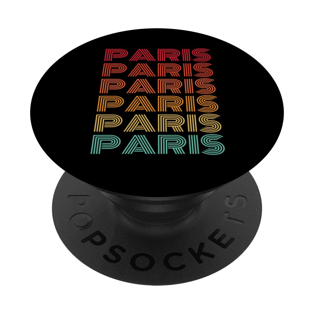 Paris Vintage Letters PopSockets Swappable PopGrip