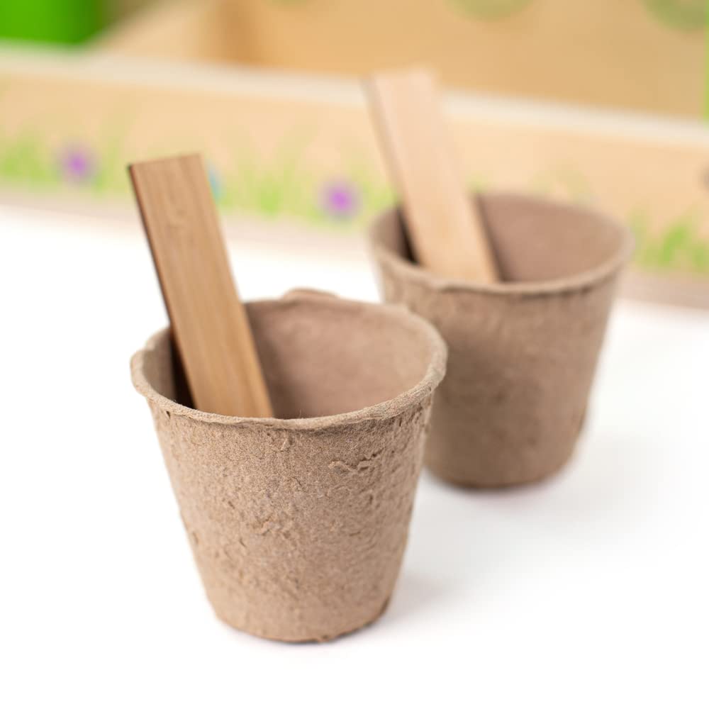 Bigjigs Toys, Gardening Caddy, Wooden Toys, Gardening Tools, Outdoor Toys, Garden Toys, Kids Gardening Set, Children's Gardening Set, Kids Garden Toys