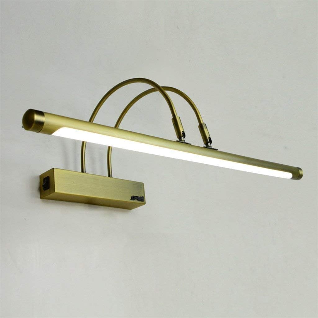 Scofeifei Iluminación de riel y baño Espejos Instrumentos Delanteros