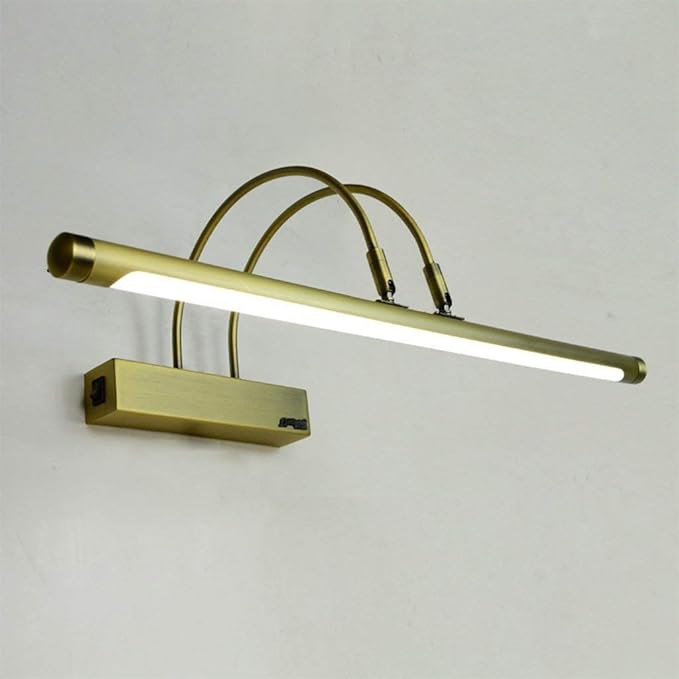 Scofeifei Iluminación de riel y baño Espejos Instrumentos Delanteros