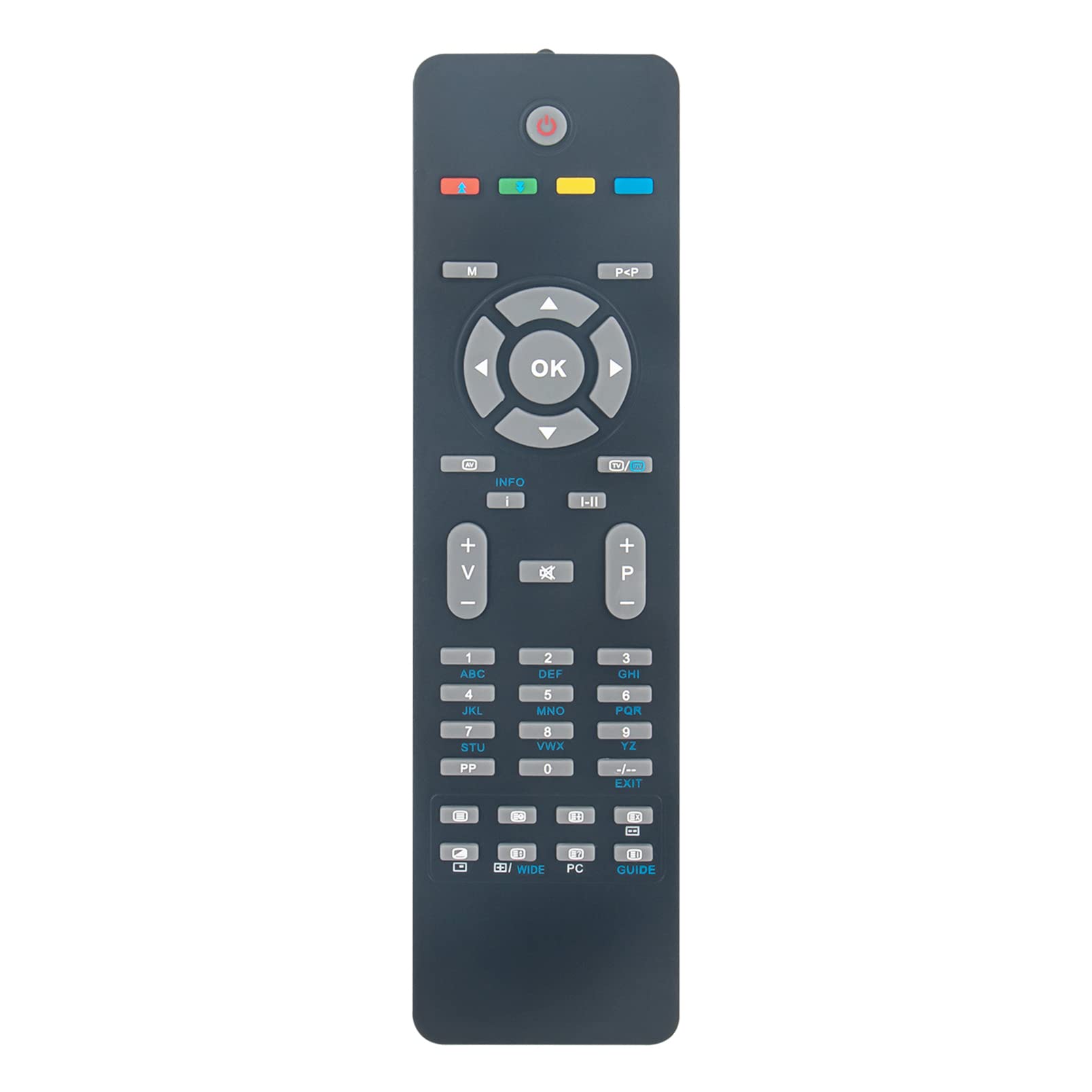 ALLIMITY Replace Remote Control fit for SchnEider SchonTech Silvercrest Techwood TelefunKen vanGuard Westwood WD19T45 V19TDT09 TS32D875LN13 TK22T29 LCDTV-2229 SCH32T9 EXIA-HD-2210-USB