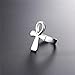 Stainless Steel Cross Ankh Ring (Size 7 to 12)