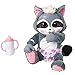 Animal Babies Deluxe Raccoon Plush