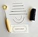 7 Pieces Curved Upholstery Hand Sewing Needles Sewing Needles with Leather Waxed Thread Cord Drilling Awl and Thimble for Leather Repair (1 Black Leather Waxed Thread Cord)…