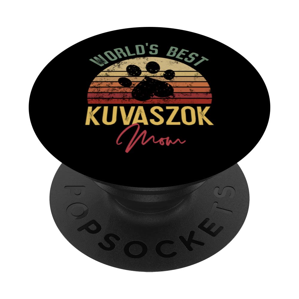 World´s Best Kuvaszok Mom PopSockets Swappable PopGrip