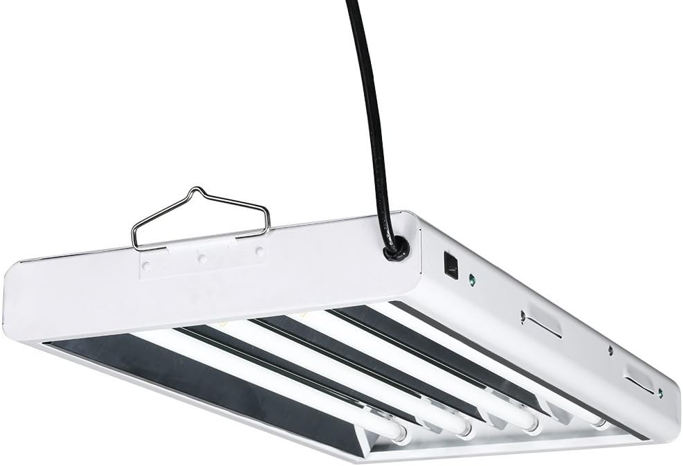 T5 Grow Light 4FT 4lamp,Lumin Tekco 54W Fluorescent HO Bulbs Included for Indoor Horticulture Gardening T5 Grow Lights Fixtures