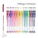 qianshan 10 Pcs Metallic Marker Pen Set for Black Paper, Card Making, Scrapbooking Crafts, DIY Photo Album