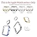 Apple Watch Case,Biaoge Super Thin PC Plated Plating Protective Bumper Case for Apple Watch 42MM (PC Case Silver 42mm)