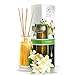 Jasmine Reed Diffuser 3.4 Fl Oz (100ml) - Home Fragrance - Air Freshener - Scented Diffuser - Gift - Spa - Home - Office - Boutique - Floral & Long Lasting Aroma - Aromatherapy
