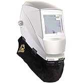 Black Stallion AH5040-BK Split Cowhide Wrap-Around Helmet Bib