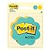 Post-it Notes, Daisy Shape, Assorted Colors, 2.6x2.6 in, 2 Pads, 75 Sheets/Pad (7350-DSY)