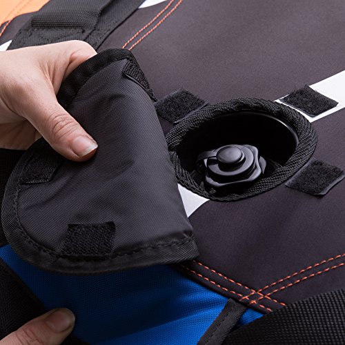 Inflatable Towable Tubes For Boating 3 Person - Durable Tube for Lake, Beach, River, Snow - Watersports Towables - Quick Inflation and Deflation - Three Man Boat Toys and Floats for Water Activities