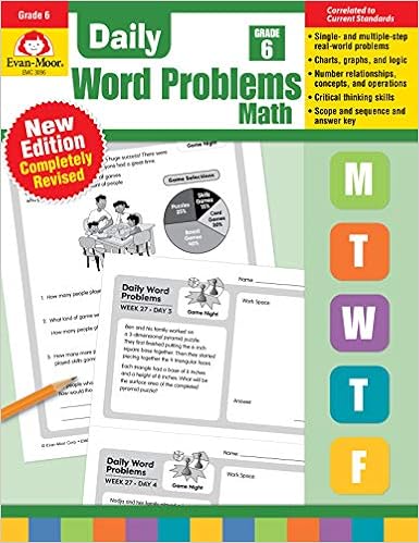 Daily Word Problems, Grade 6: Evan-Moor Educational Publishers: 0023472030962: Amazon.com: Books