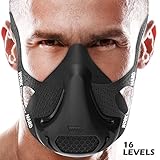 Workout Mask | Training Mask High Altitude Running Peak Resistance Breathing Oxygen Sport Fitness Cardio Endurance Gym Jogging Exercise Men Women Adult Elevation Simulation HIIT Trainer