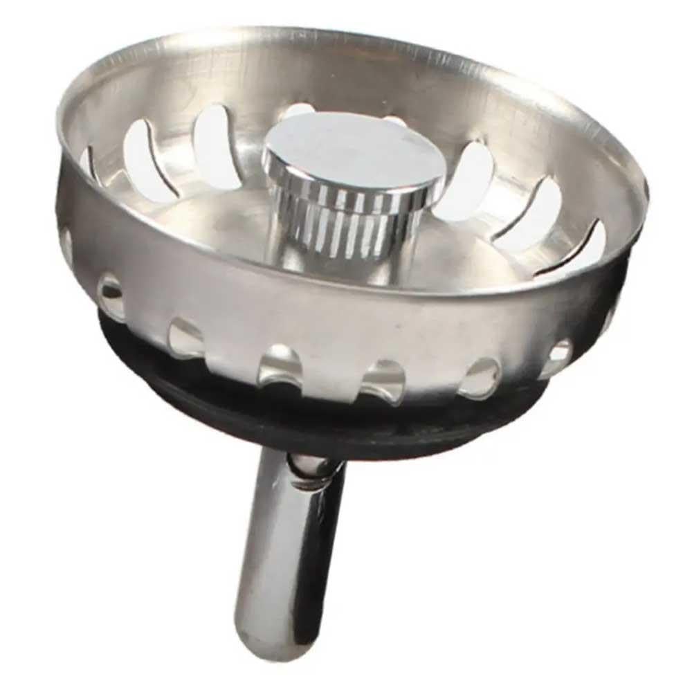 MBSKTOP McAlpine 50mm Mini Kitchen Sink Basket Strainer Plug Stainless Steel