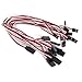 Leegoal 10pcs 320mm Servo Extension Lead Wire Cable