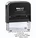 Return Address Stamp - Large Size 5-Line Self Inking Stamp - 7/8