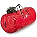 Artificial Christmas Tree Storage Bag - Fits Up to 7.5 Ft Holiday Xmas Disassembled Trees with Durable Reinforced Handles & Dual Zipper - Waterproof Material Protects from Dust, Moisture, & Insects