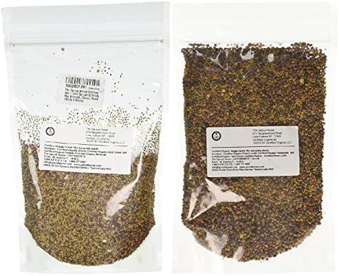 The Sprout House - Certified Organic Sprouting Seeds Salad Mix Kit - Veggie Queen and Salad Sprout Mix Flavors