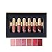 Long Lasting Sexy Matte Lip Gloss, Liquid Lipstick Waterproof Moisturizer Professional Lips Balm Makeup, 6PCS