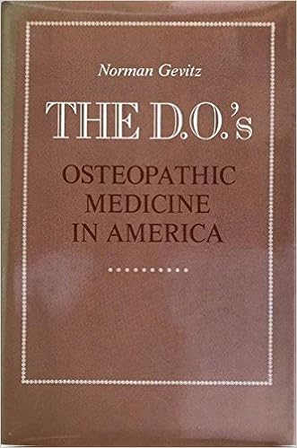 The Dos Osteopathic Medicine In America Professor - 